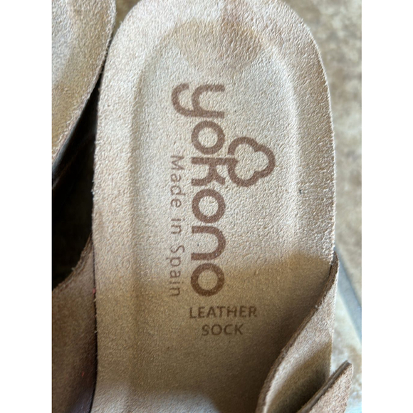 Yokono Sandals Leather Sock size 9 - Picture 10 of 12